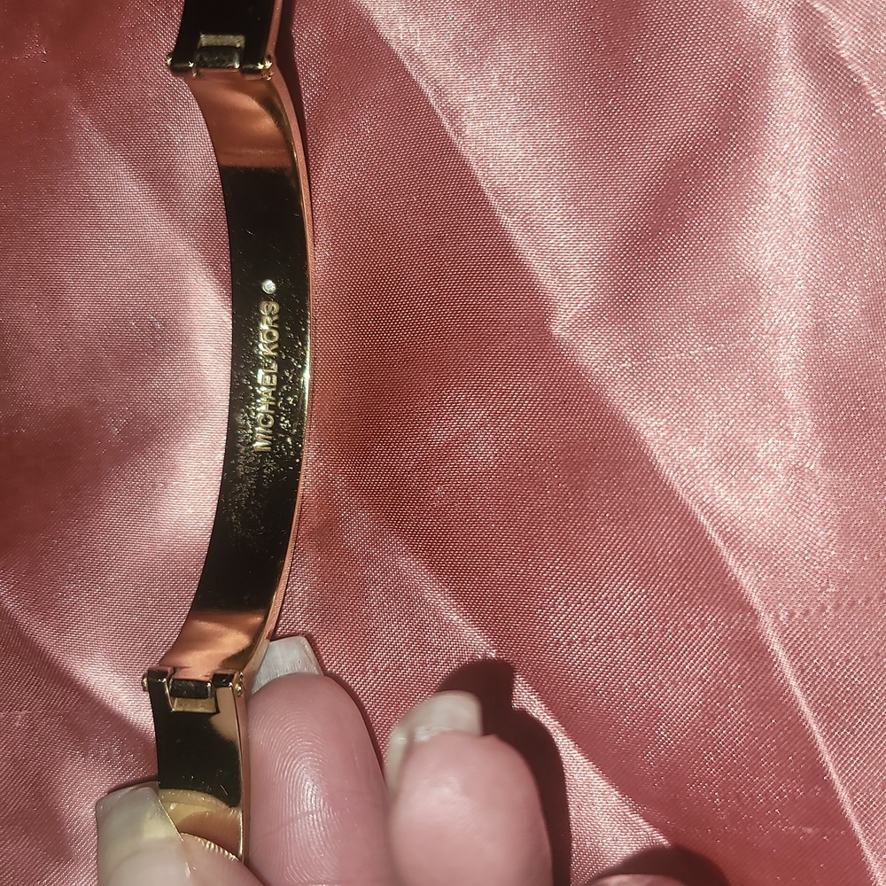 Michael Kors Gold Plated Cuff Bracelet - Picture 4 of 4